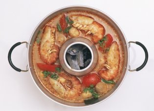 Тайский суп том ям гун